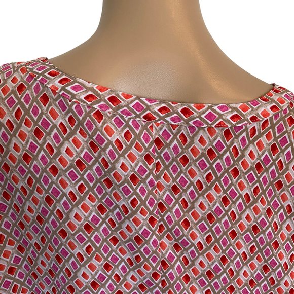 Catherines 1X Plus Size 3/4 Sleeve Top for Women, 18-20W Ladies Plus Size Blouse - Picture 3 of 11